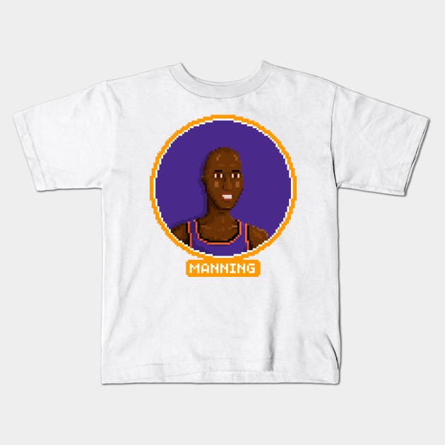 Manning Kids T-Shirt by PixelFaces